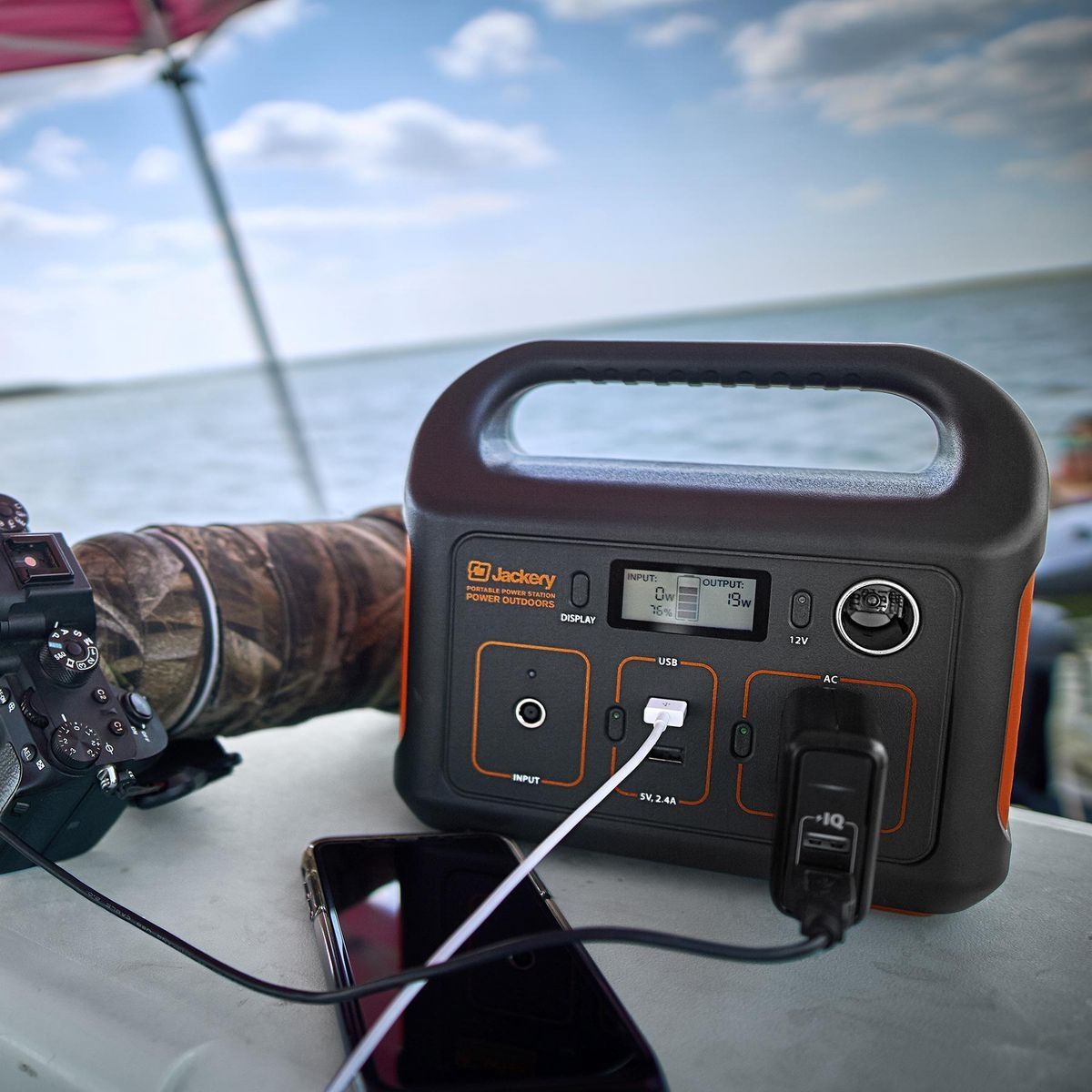 Jackery 400 Watt Peak Output Explorer 290Wh Portable Power Station 