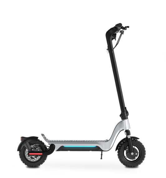 ¡NUEVO! Scooter eléctrico de litio 2023 600W 48V 13AH (plata)