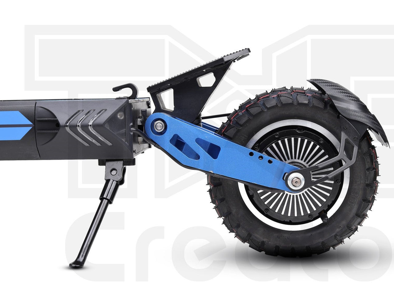 NEW! 202 3 T-2000 V60 2400w 60v Lithium 21ah Electric Scooter (Blue)