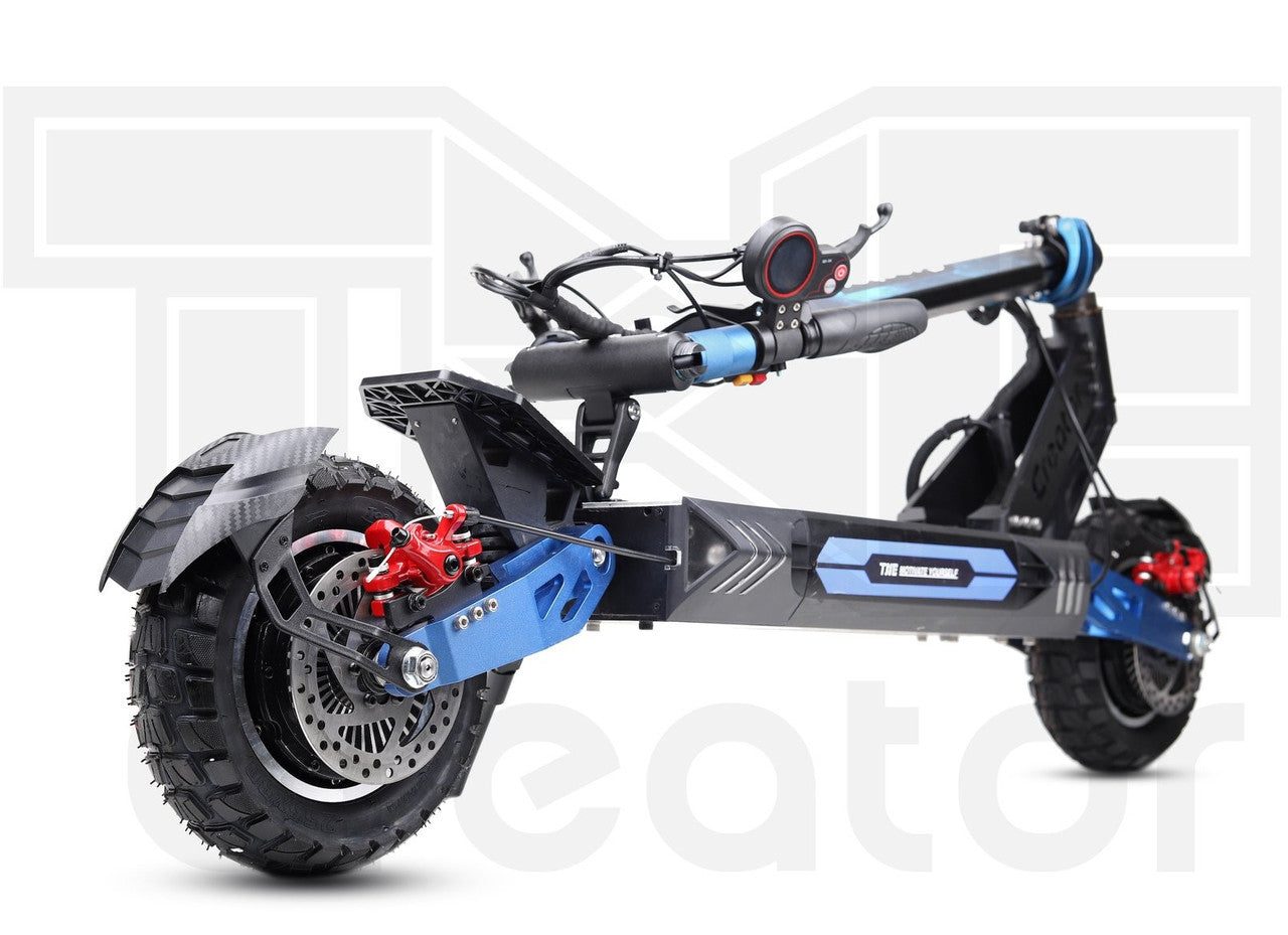 NEW! 202 3 T-2000 V60 2400w 60v Lithium 21ah Electric Scooter (Blue)