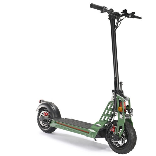 ¡NUEVO! Scooter eléctrico de litio 2023 500W 48V 13AH (verde)