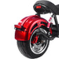 Nuevo 2023 Scooter eléctrico de litio Raven 60v 30ah 2500w (Rojo)