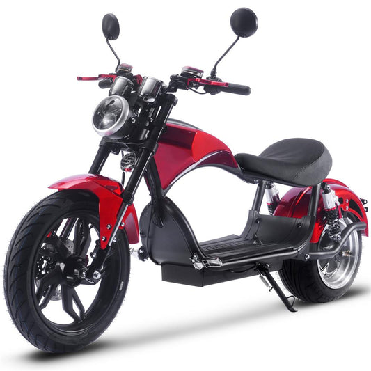 Nuevo 2023 Scooter eléctrico de litio Raven 60v 30ah 2500w (Rojo)